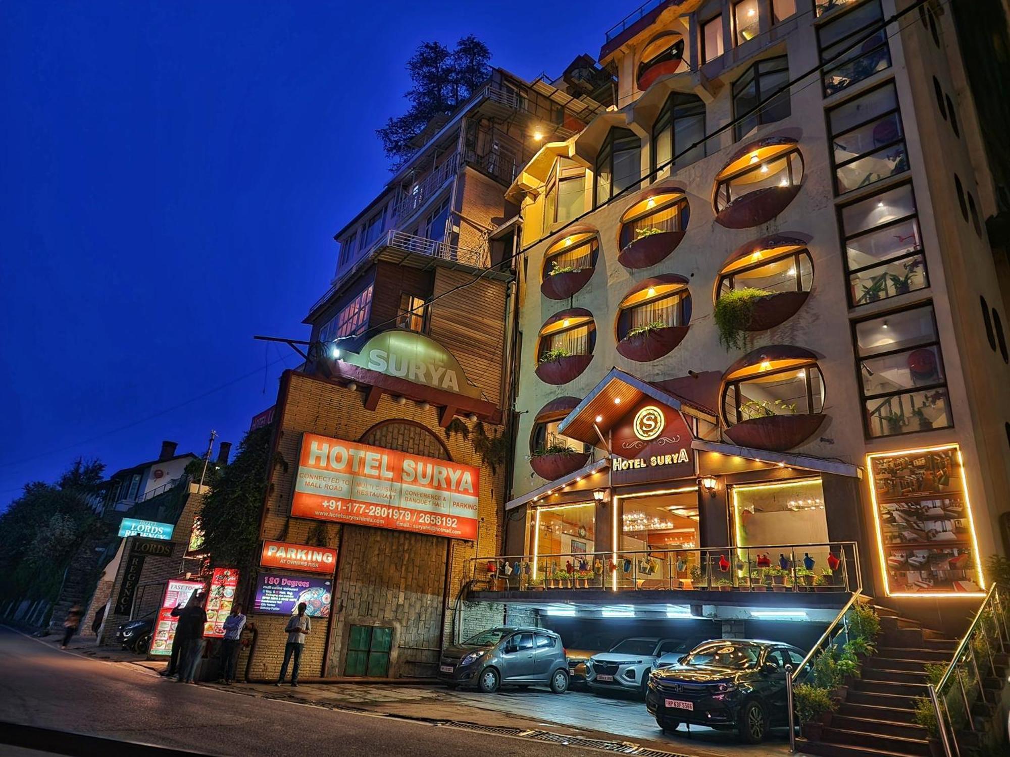 Hotel Surya Shimla Exteriör bild