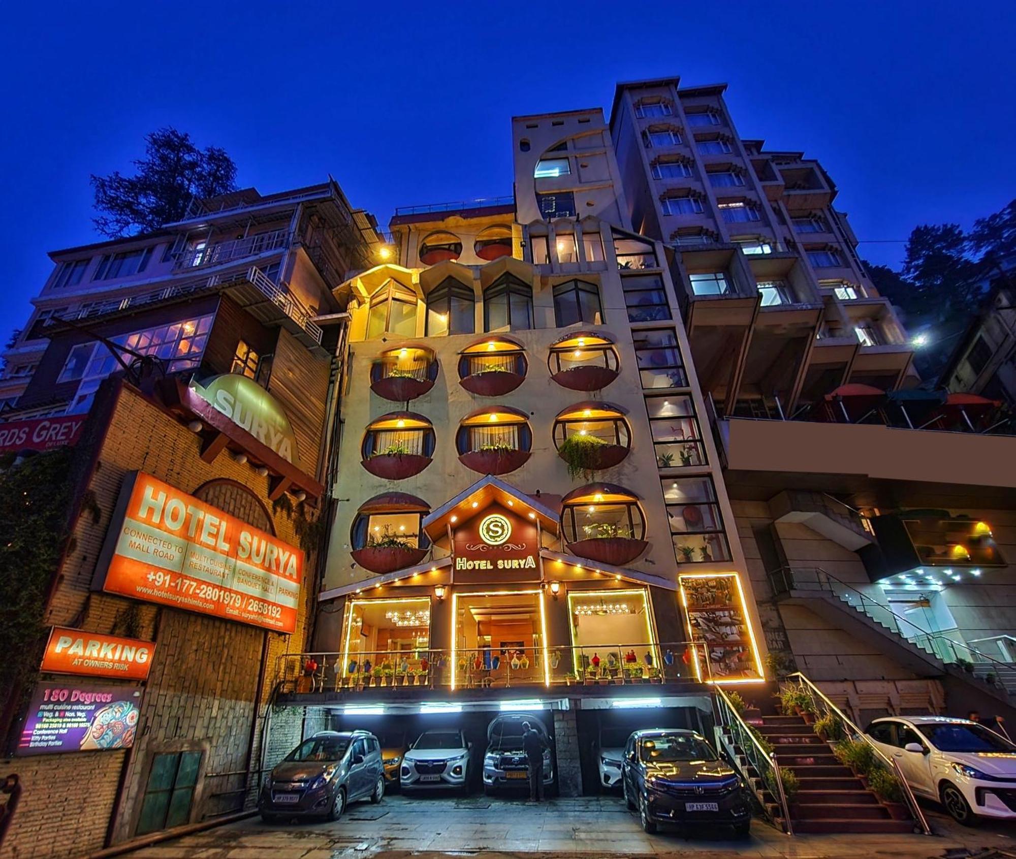 Hotel Surya Shimla Exteriör bild