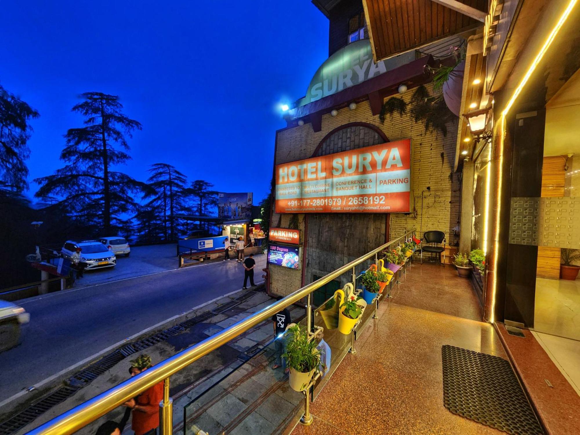 Hotel Surya Shimla Exteriör bild